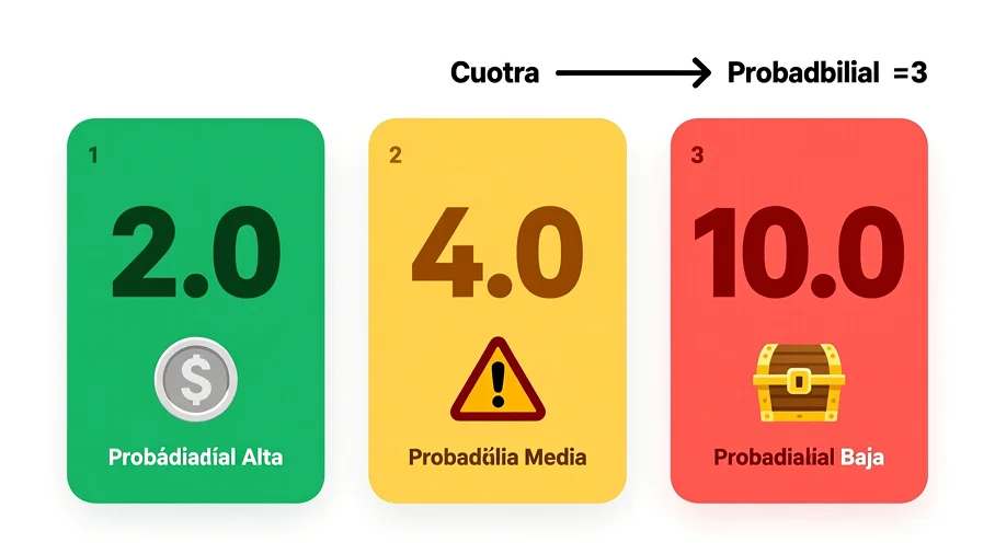 Infografía explicando cómo funcionan las cuotas decimales en apuestas de galgos para principiantes