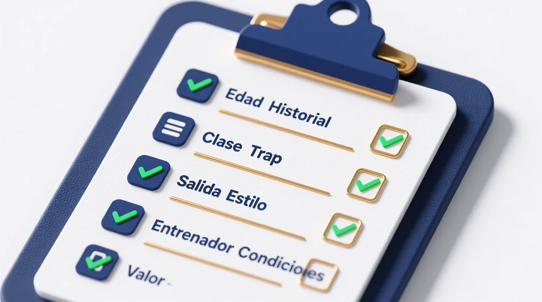 Checklist de metodología sistemática para analizar un galgo antes de apostar con 9 pasos clave